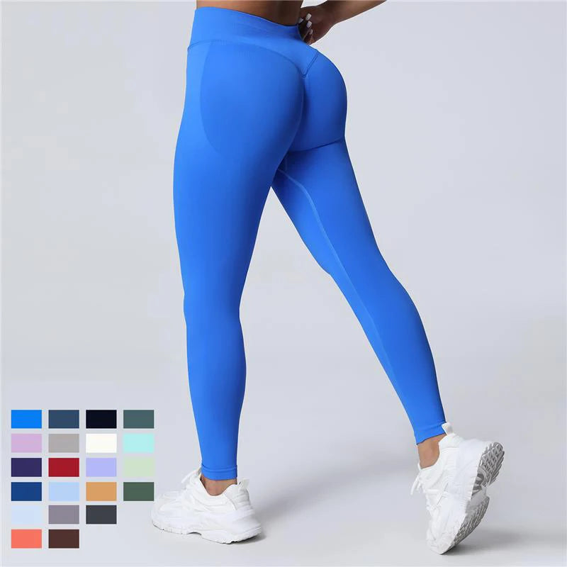 Impact Leggings Women Seamless Sports Yoga Pants High Waist Leggings Gym clothes Fitness Workout wear Scrunch Bum Tights