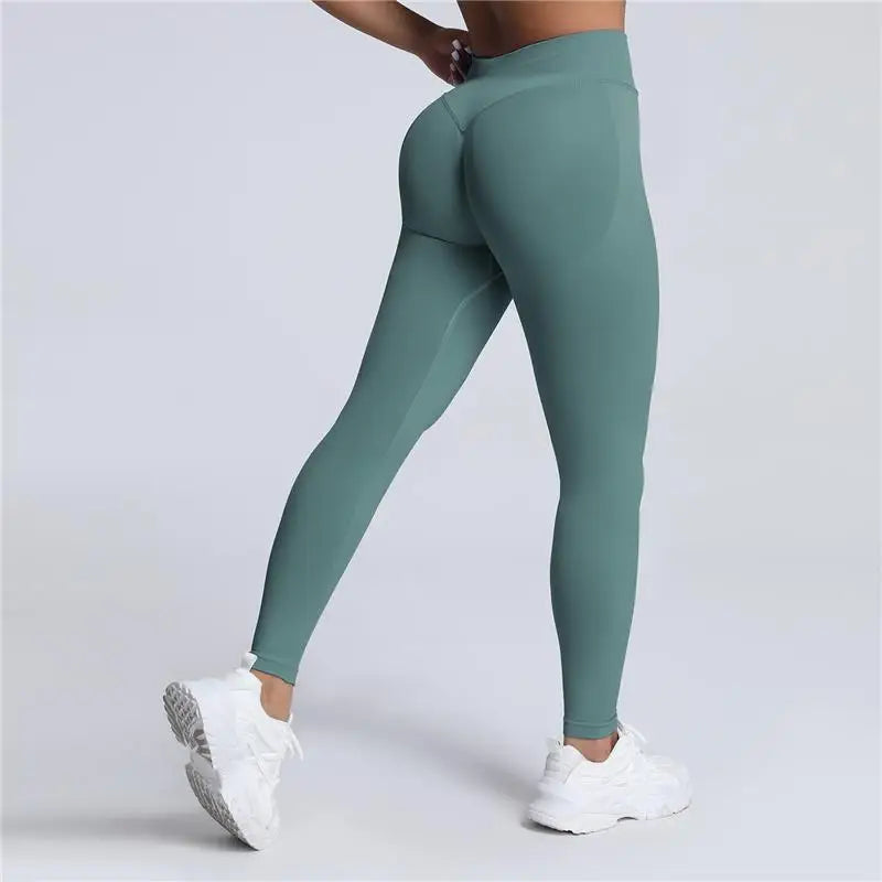 Impact Leggings Women Seamless Sports Yoga Pants High Waist Leggings Gym clothes Fitness Workout wear Scrunch Bum Tights