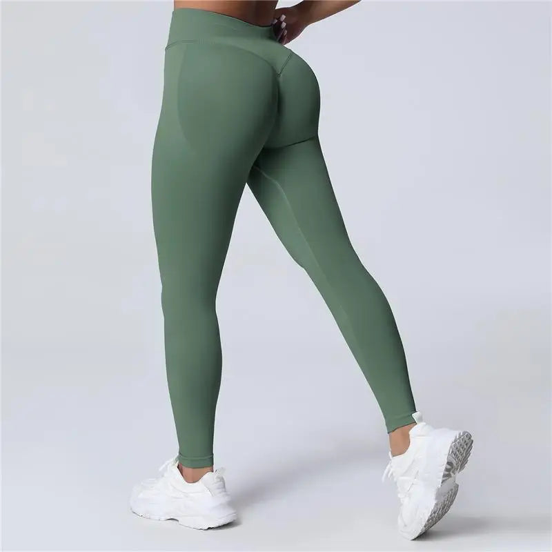 Impact Leggings Women Seamless Sports Yoga Pants High Waist Leggings Gym clothes Fitness Workout wear Scrunch Bum Tights