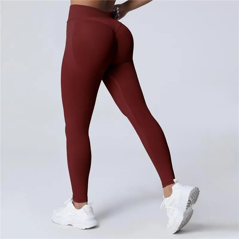 Impact Leggings Women Seamless Sports Yoga Pants High Waist Leggings Gym clothes Fitness Workout wear Scrunch Bum Tights