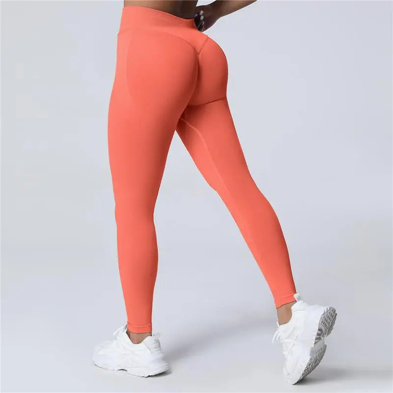 Impact Leggings Women Seamless Sports Yoga Pants High Waist Leggings Gym clothes Fitness Workout wear Scrunch Bum Tights