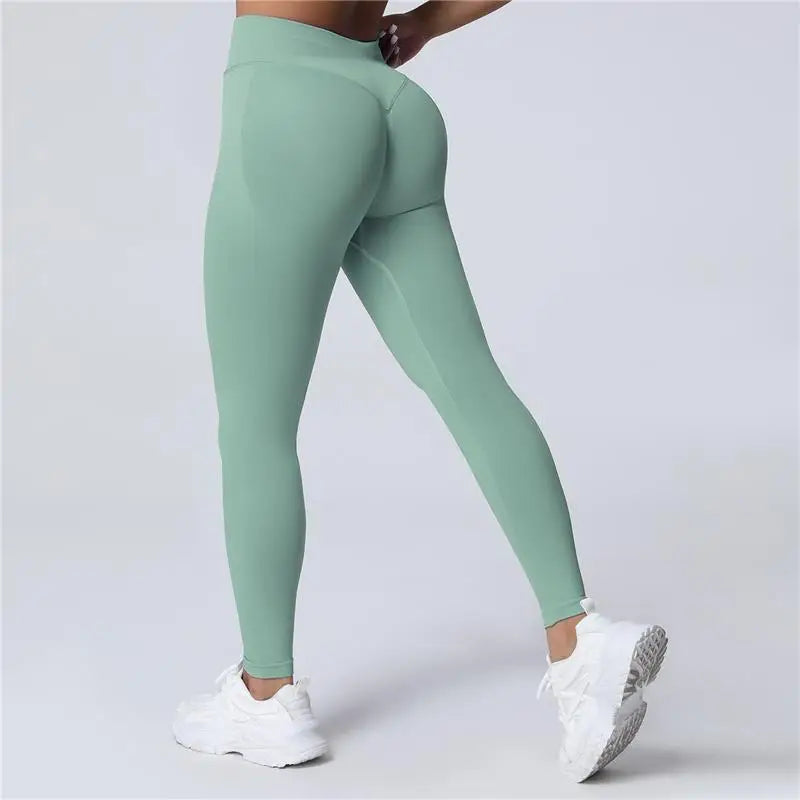 Impact Leggings Women Seamless Sports Yoga Pants High Waist Leggings Gym clothes Fitness Workout wear Scrunch Bum Tights