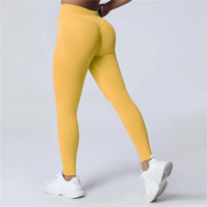 Impact Leggings Women Seamless Sports Yoga Pants High Waist Leggings Gym clothes Fitness Workout wear Scrunch Bum Tights